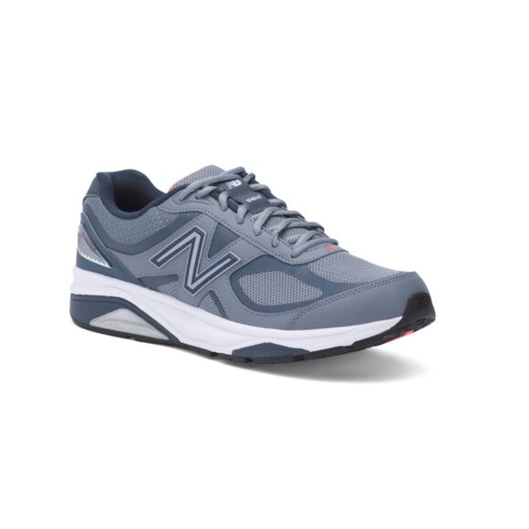 NEW BALANCE Grey/red Wide 1540v3 Performance Running Sneakers